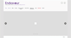 Desktop Screenshot of endeavourtsa.org