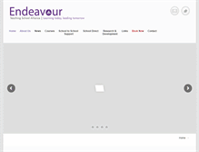 Tablet Screenshot of endeavourtsa.org